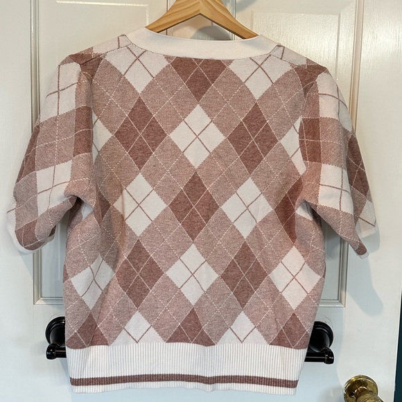 Sioni Argyle Cardigan - Picture 5 of 6